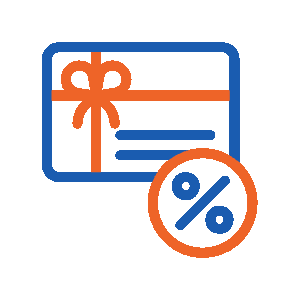 Carte cadeau promotion remise client